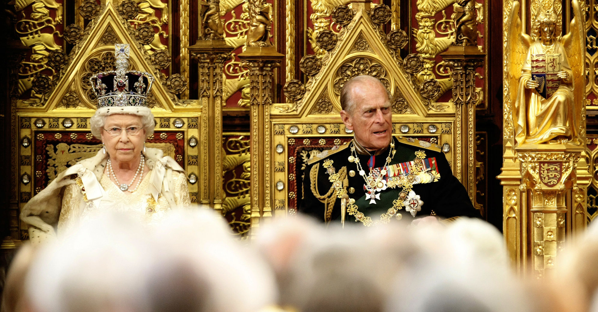 2010: Queen Elizabeth II and Prince Philip
